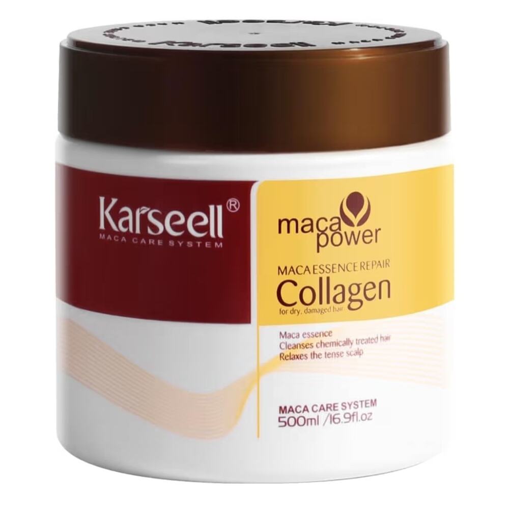 Karseell Collagen Hair Treatment Deep Repair Conditioning Argan Oil Mask 16.9 Oz